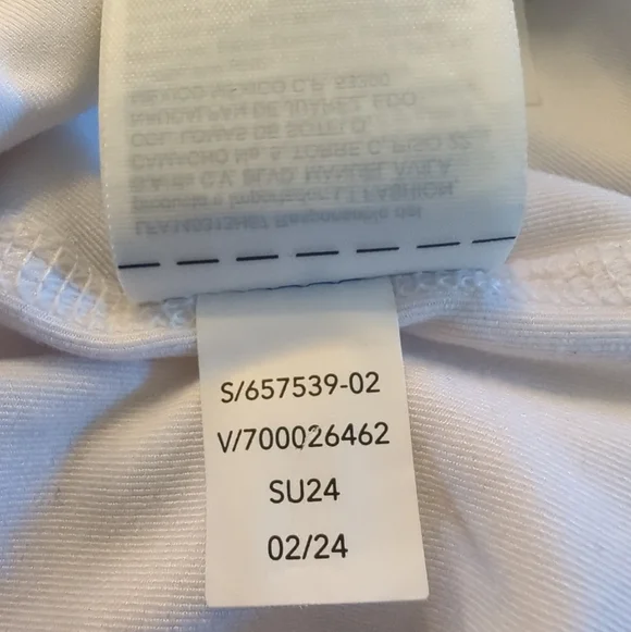 Athleta Fairway High Waist Golf Tennis Skort 16" UPF 50+ Medium White 657539 EUC - Picture 9 of 9